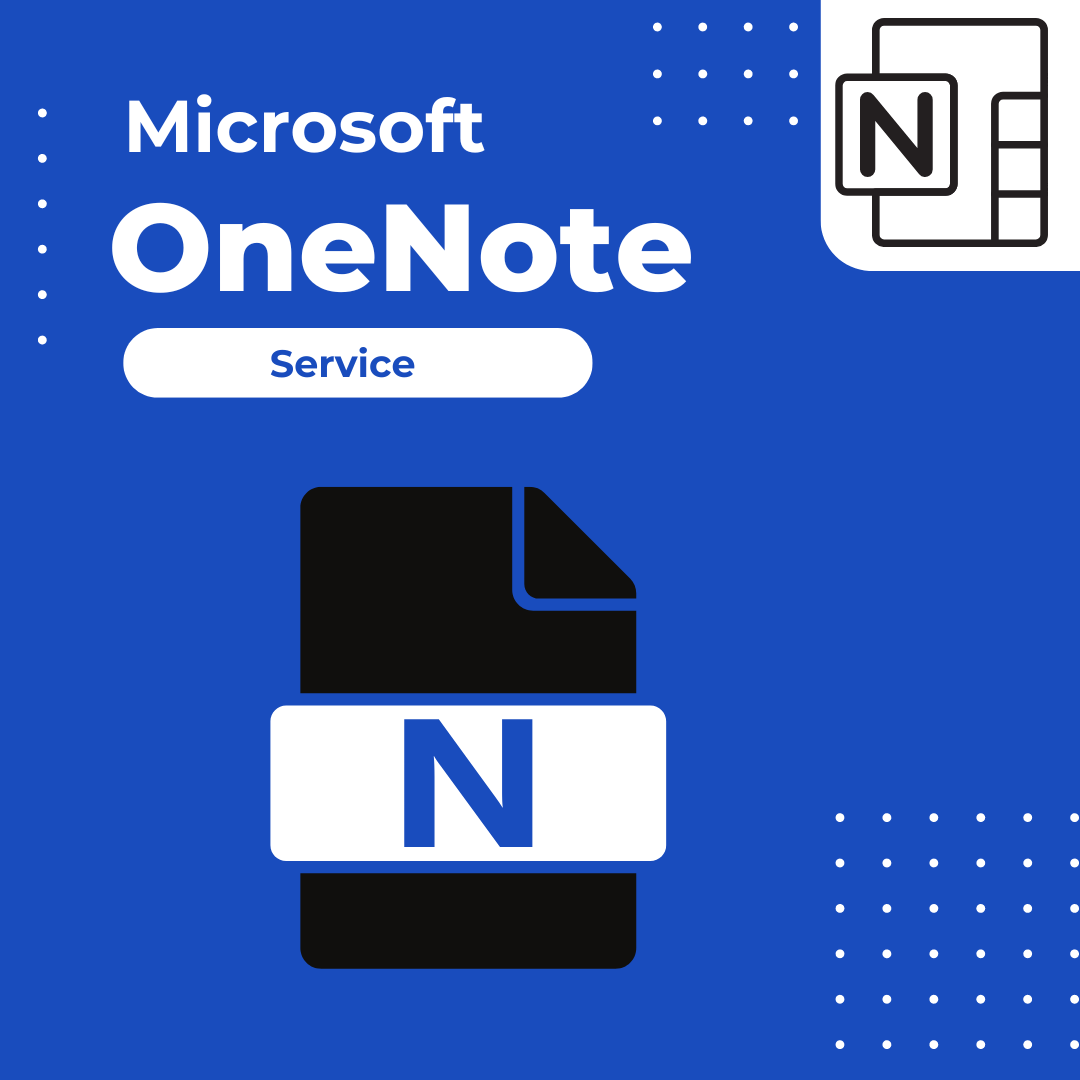 Microsoft OneNote logo, a purple 'N' on a white foundation