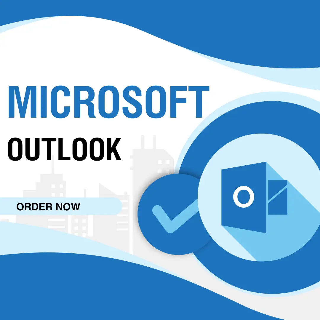 Microsoft Outlook logo, an envelope with a letter inside